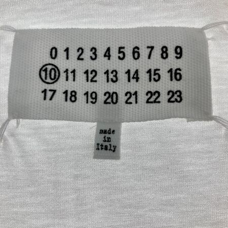  Maison Margiela マルタンマルジェラ 半袖Tシャツ SIZE 46 メンズ 無地 S30GC0722 S22816 ホワイト