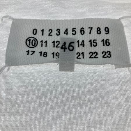  Maison Margiela マルタンマルジェラ 半袖Tシャツ SIZE 46 メンズ 無地 S30GC0722 S22816 ホワイト