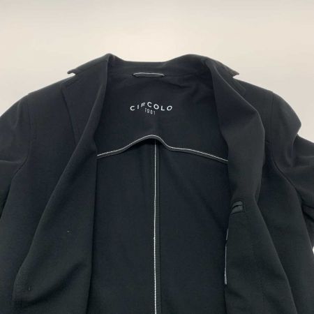  CIRCOLO 1901 シングルジャケット  SIZE 46  2531 ブラック