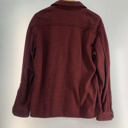  The Flat Head フラッドヘッド  ヘビーネルシャツ SIZE XL レッド