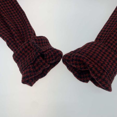  The Flat Head フラッドヘッド  ヘビーネルシャツ SIZE XL レッド