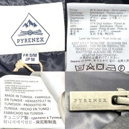  PYRENEX メンズ SIZE M CFU161800017/HMK010P0009T3 ブラック