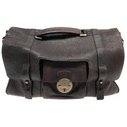 ●● BALLY ショルダーバッグ ブラウン Bランク