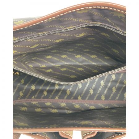  HUNTING WORLD ハンティングワールド ショルダーバッグ デイリーサーパス モカベージュ