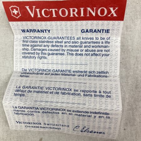  VICTORINOX ビクトリノックス 十徳ナイフ K24インゴット1G