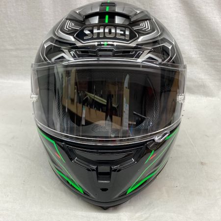  SHOEI ショーエイ SHOEI SIZE L X-Fourteen AERODYNE TC-4 グリーンシルバー