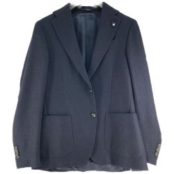 ●● LARDINI ラルディーニ ジャケット 46 7REG ブラック Aランク