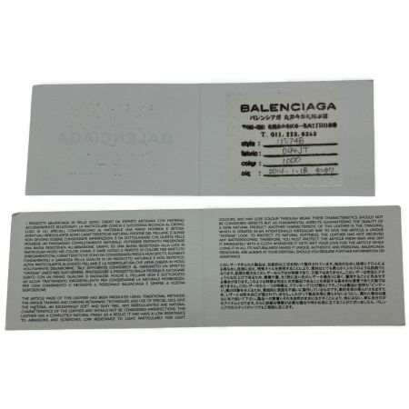  BALENCIAGA バレンシアガ ハンドバッグ 115748 ブラック