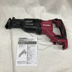 ●● HiKOKI ハイコーキ セーバーソー CR36DA 特別限定色 フレアレッド 本体のみ CR36DA Bランク
