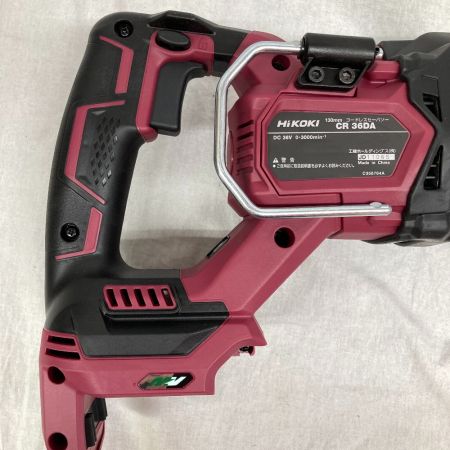  HiKOKI ハイコーキ セーバーソー CR36DA 特別限定色 フレアレッド 本体のみ CR36DA
