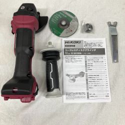 ●● HiKOKI ハイコーキ ディスクグラインダー G3610DA 特別限定色 フレアレッド G3610DA Aランク