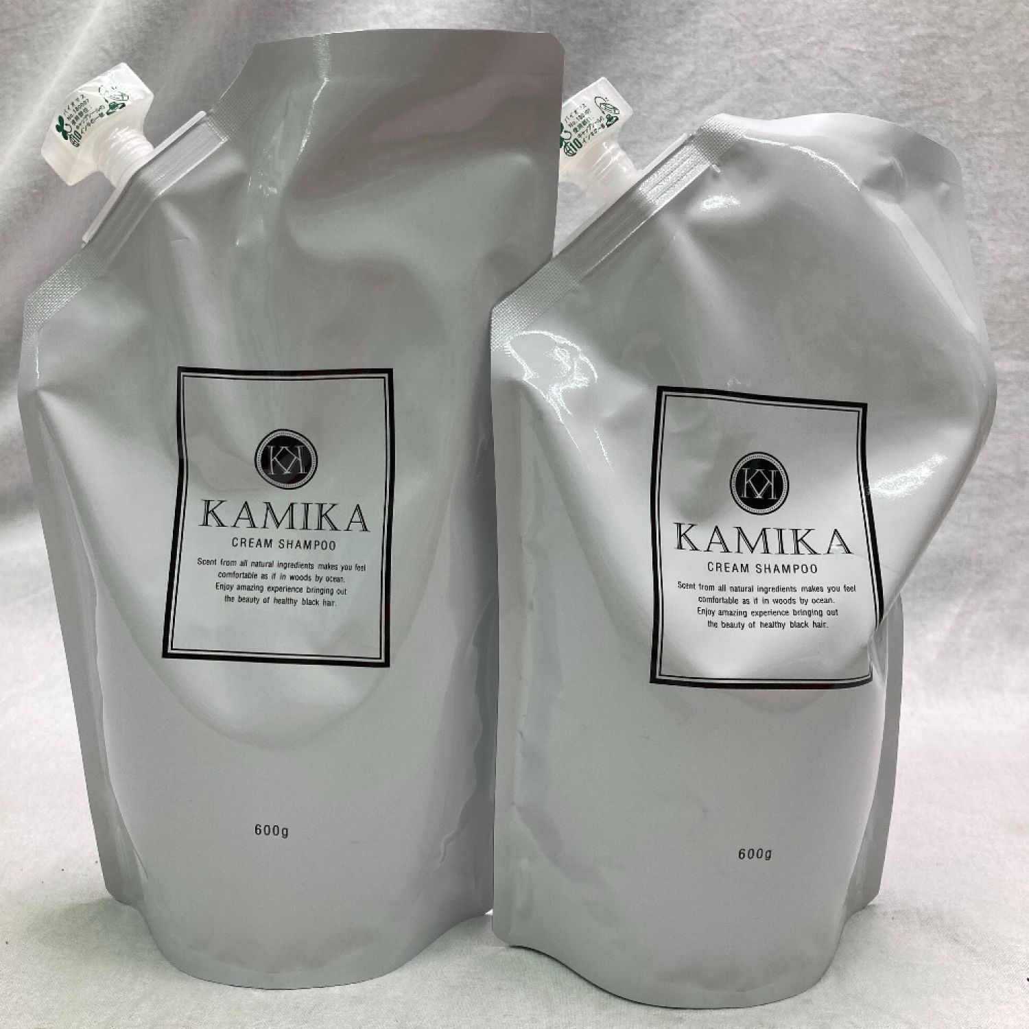 【KAMIKA】 クリームシャンプー(ベルガモット・ジャスミンの香り)600g