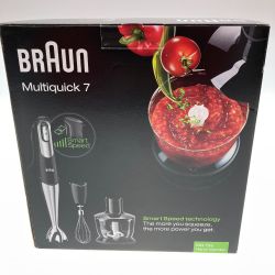 ●● BRAUN ブラウン マルチクイック7 MQ735 Sランク