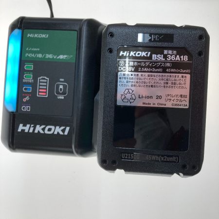  HiKOKI インパクトドライバ WH36DC2XPB