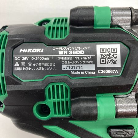  HiKOKI ハイコーキ コードレスインパクトレンチ J7101714 WR36DD