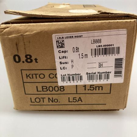  KITO キトー レバーブロック LB008