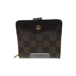 ●● LOUIS VUITTON ルイヴィトン 財布 2つ折り財布 N61668 ブラウン Bランク