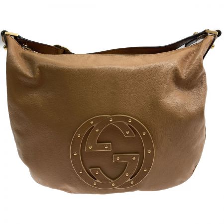 中古】 GUCCI ワンショルダーバッグ 121548 キャメル｜総合リサイクル