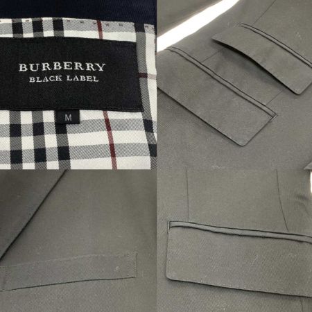  BURBERRY BLACK LABEL バーバリーブラックレーベル テーラードジャケット ブラック