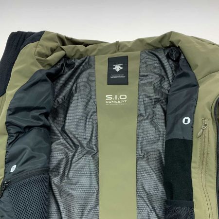  DESCENTE デサント ダウンジャケット カーキ