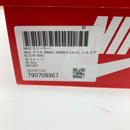  NIKE ナイキ レディース SIZE 24cm AIR MAX DM0837-100 ホワイト×ピンク