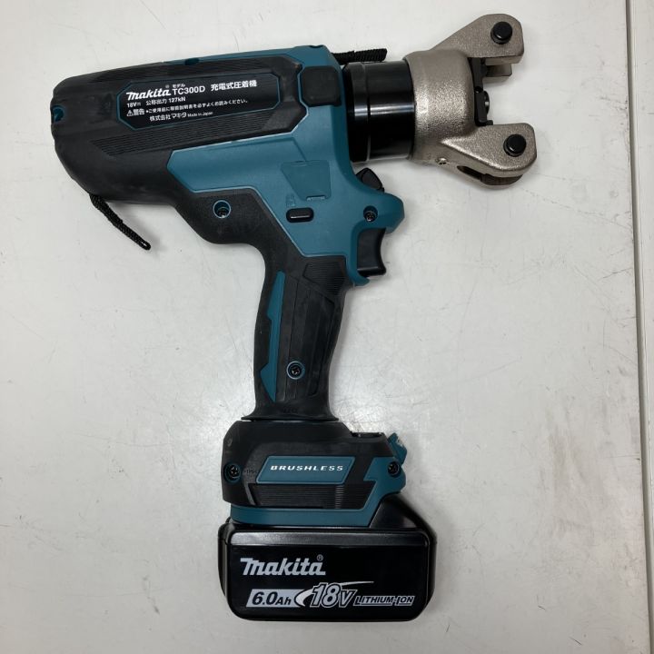 ЗЗ MAKITA マキタ 18V 充電式圧着機 バッテリー×1・充電器・ダイス各種 TC300DRG｜中古｜なんでもリサイクルビッグバン