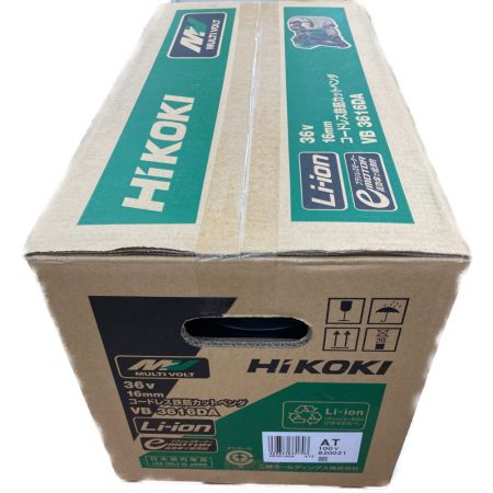  HiKOKI ハイコーキ コードレス鉄筋カットベンダ VB3616DA