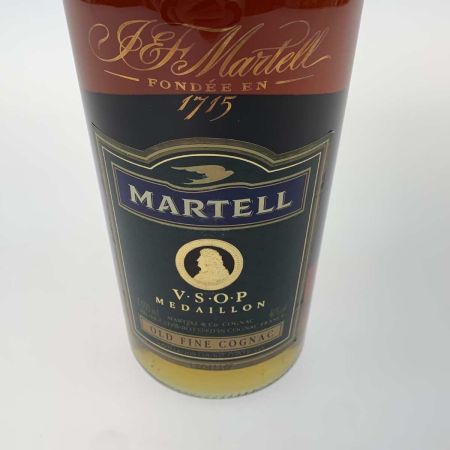  MARTELL マーテル 蒸留酒類 ブランデー コニャック  1000ml VSOP MEDAILLON 40％ 未開栓