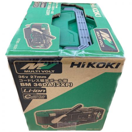  HiKOKI ハイコーキ 27mm 36v コードレス磁気ボール盤 BM36DA(2XP) グリーン