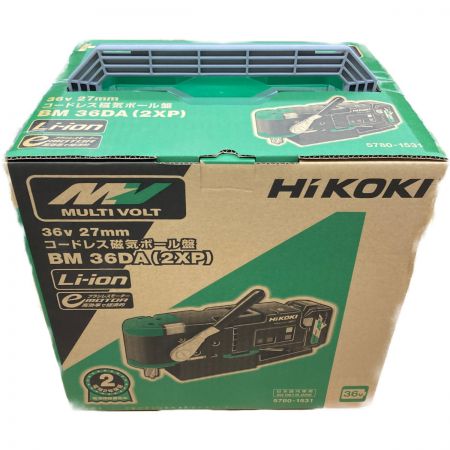  HiKOKI ハイコーキ 27mm 36v コードレス磁気ボール盤 BM36DA(2XP) グリーン