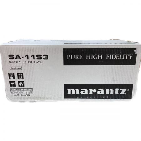  MARANTZ マランツ スーパーオーディオCDプレーヤー 2014年製 SA-11S3