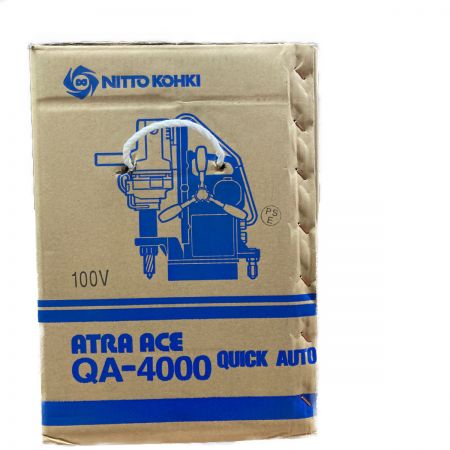  NITTO KOHKI 携帯式磁気応用穴あけ機 アトラエースクイックオート QA-4000