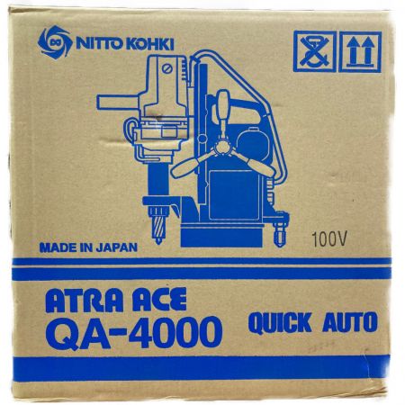  NITTO KOHKI 携帯式磁気応用穴あけ機 アトラエースクイックオート QA-4000