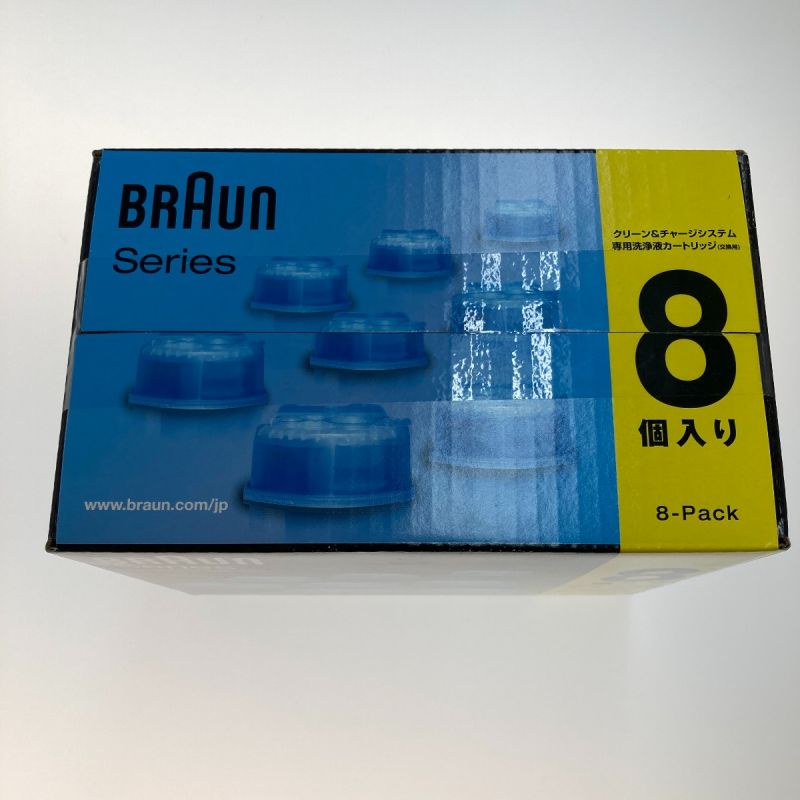 中古】 BRAUN クリーン＆チャージシステム専用洗浄液カートリッジ