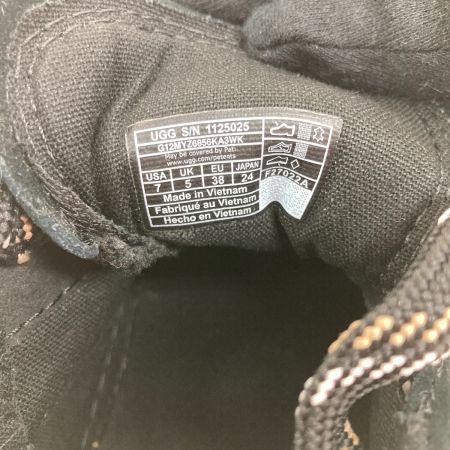 UGG アグ SIZE 24cm W MARIN LACE LOGO 1125025 ブラック