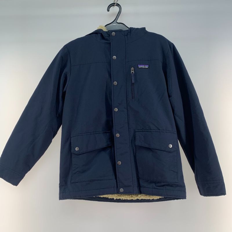 中古】 Patagonia パタゴニア ボアジャケット 51884 ネイビー Bランク