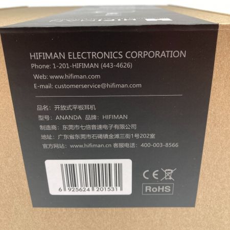  HIFIMAN ヘッドホン ANANDA