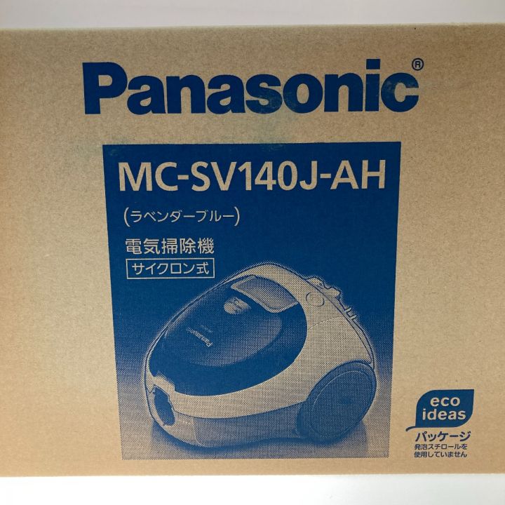 Panasonic パナソニック サイクロン式 電気掃除機 MC-SV140J-AH ラベンダーブルー｜中古｜なんでもリサイクルビッグバン