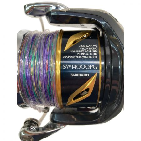  SHIMANO シマノ スピニングリール 19STELLA SW14000PG 04128