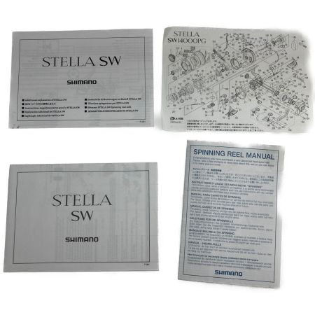  SHIMANO シマノ スピニングリール 19STELLA SW14000PG 04128