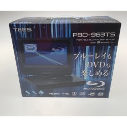 ●● TEES ティーズ ポータブルプレーヤー  PBD-963TS Sランク