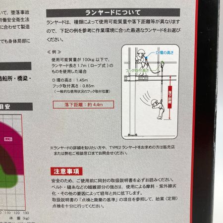  ツヨロン レヴォハーネス ランヤード付 Mサイズ TH-508