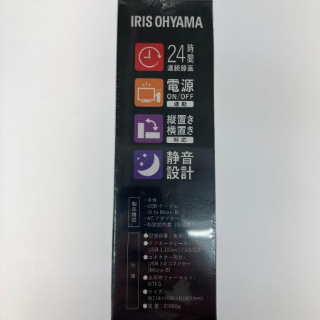  IRISOHYAMA アイリスオーヤマ テレビ録画用外付けHDD 3.0TB