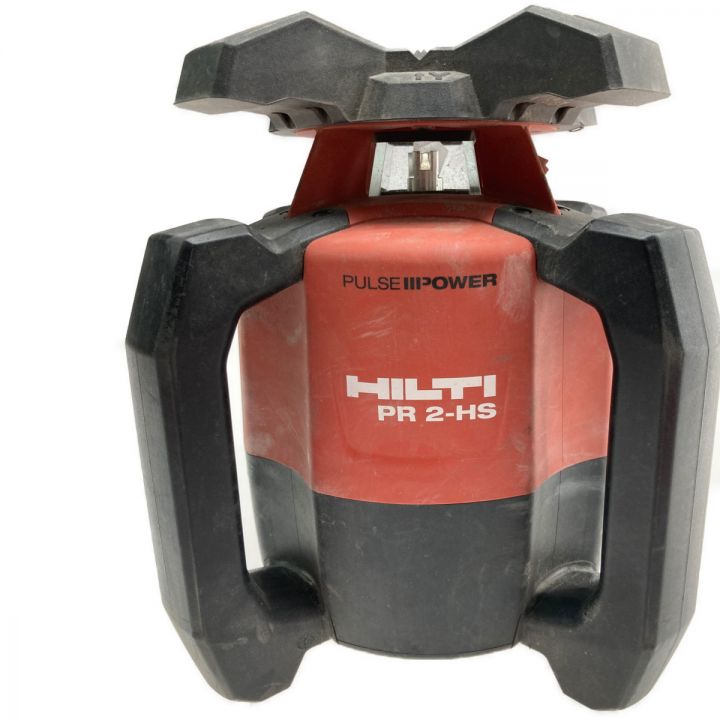 Hilti ヒルティ 屋外用回転レーザーレベル 充電器・充電池1個・ケース付 PR 2-HSA12 レッド｜中古｜なんでもリサイクルビッグバン