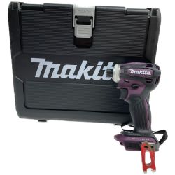 ●● MAKITA マキタ インパクトドライバ 18V バッテリ・充電器欠品 TD172D パープル Aランク