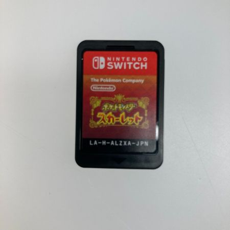   Nintendo Switch ポケットモンスター スカーレット Bランク