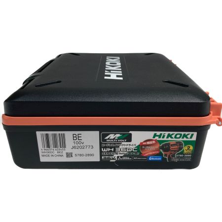  HiKOKI ハイコーキ コードレスインパクトドライバ バッテリ×2個 充電器付 WH36DC コーラルストーン