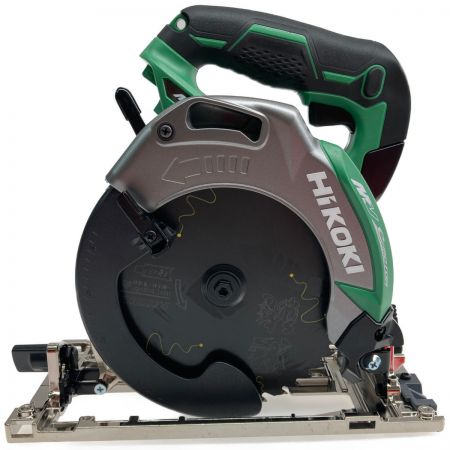 HiKOKI ハイコーキ 165mm コードレス丸ノコ バッテリ×2個 充電器 付 C3606DA アグレッシブグリーン