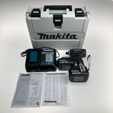  MAKITA マキタ 18v インパクトドライバ 357872Y ケース・充電器・バッテリー二個付 TD149DRFXB ブラック