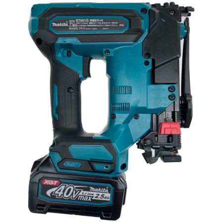  MAKITA マキタ 40v 充電式タッカ 充電器・充電池2個・ケース付 ST001GRDX